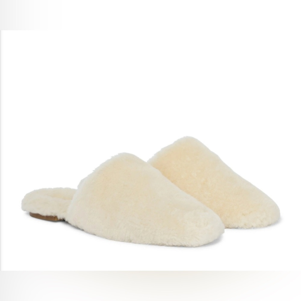 Aeyde Kelly Shearling Slippers